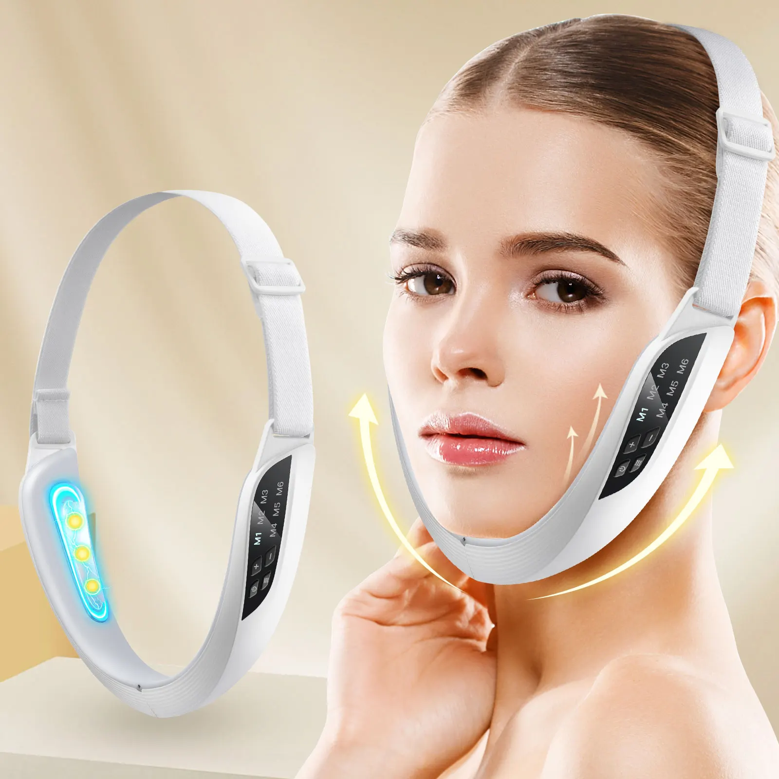 EMS Face Lifting Massager Anti Wrinkle Facial Massager - Image 1