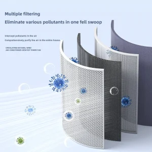 Negative Ion Mini Desktop Air Purifier - Thumbnail Image 3