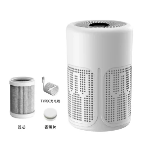 Negative Ion Mini Desktop Air Purifier - Thumbnail Image 6