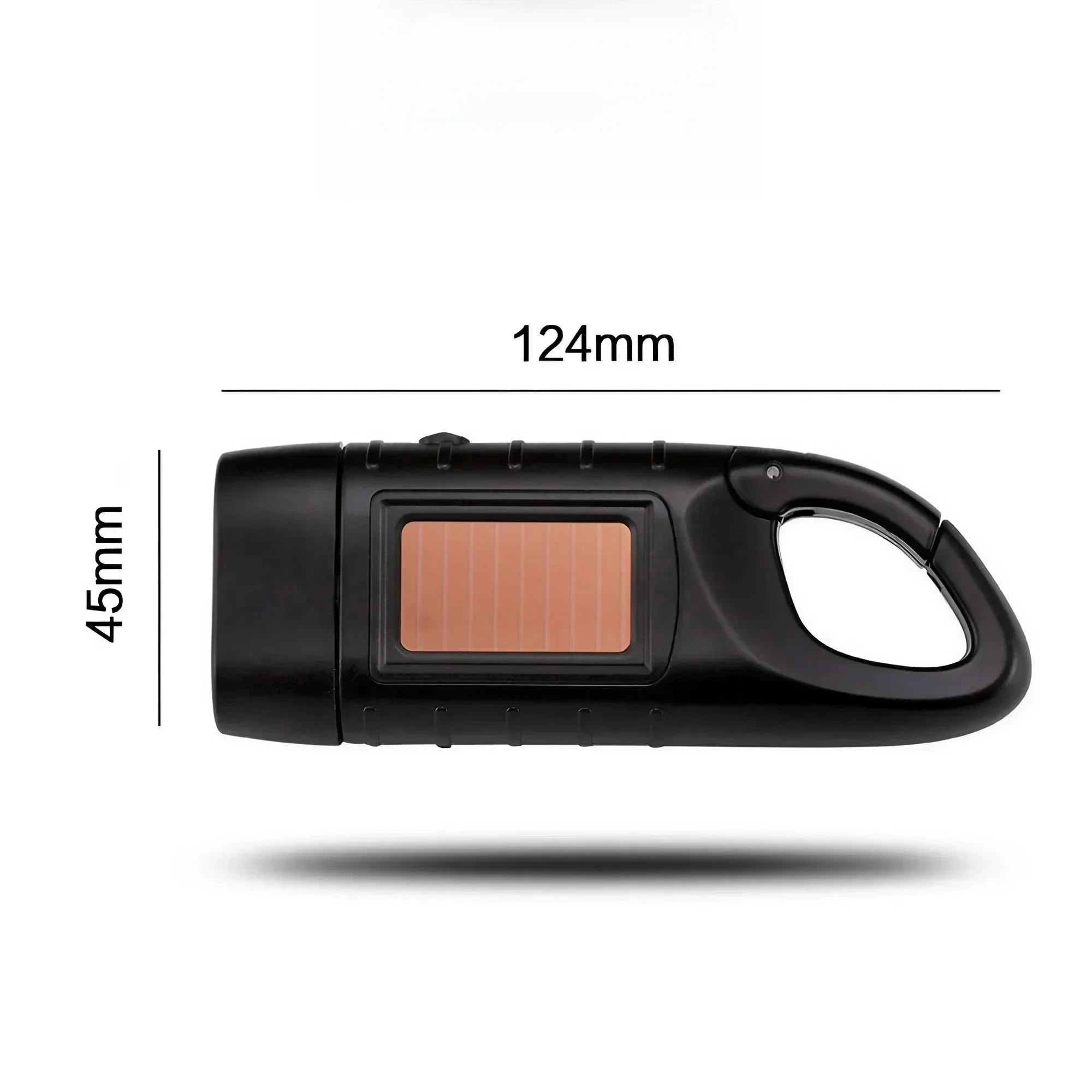 Solar Powered Multifunctional Outdoor Handheld LED Flashlight Emergency Charging Light for Camping Hiking and Adventure Portable for Travel and Emergencies Rechargeable Torch Outdoor Gear - Image 8