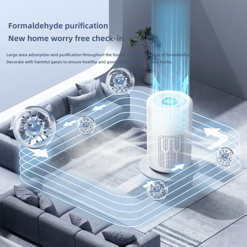 Negative Ion Mini Desktop Air Purifier - Image 4