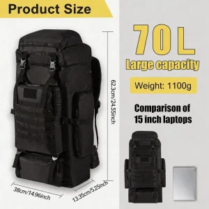 70L Trekking Backpack - Thumbnail Image 2