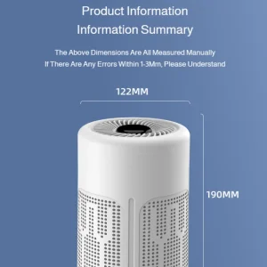 Negative Ion Mini Desktop Air Purifier - Thumbnail Image 5